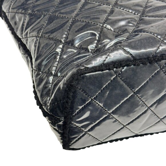 CHANEL Black Coco Mark Shoulder Bag - Picture 8 of 11